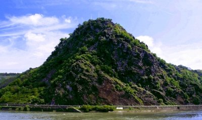 Loreleyfelsen am Rhein